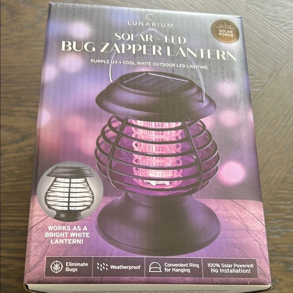 Solar Bug Zapper Lantern - Picture 7 of 7